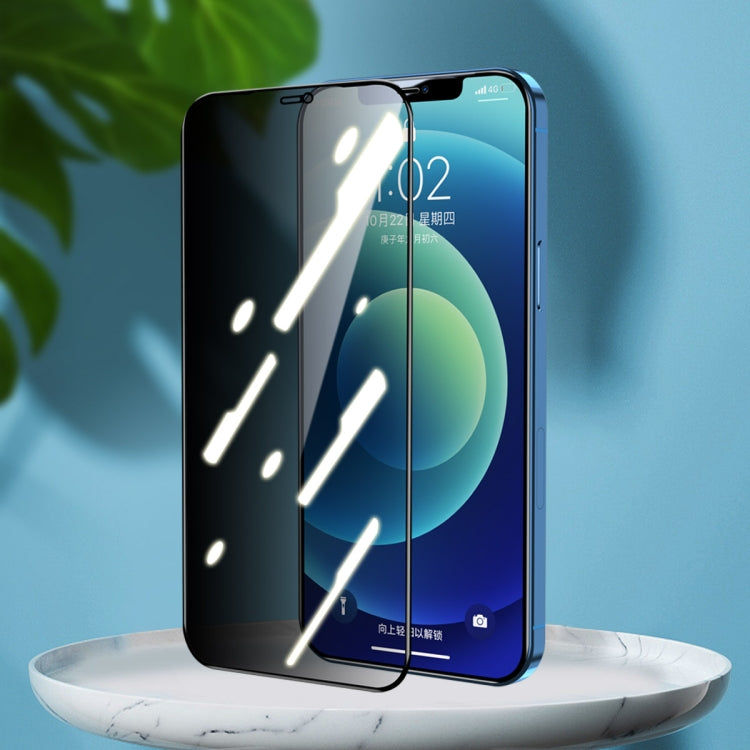 For iPhone 12 / 12 Pro ENKAY Hat-Prince Full Coverage 28 Degree Privacy Screen Protector Anti-spy Tempered Glass Film - HoMEdemic™ 