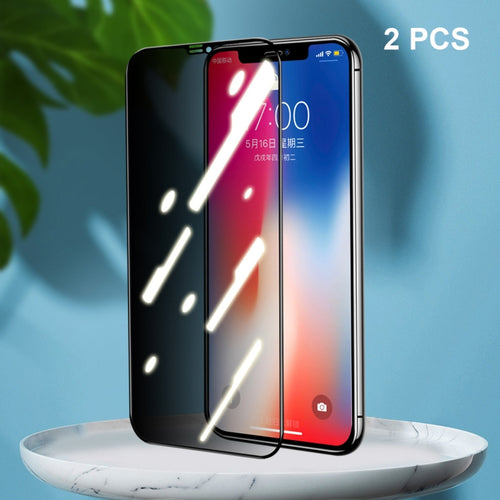 2 PCS ENKAY Hat-Prince Full Coverage 28 Degree Privacy Screen Protector Anti-spy Tempered Glass Film For iPhone 11 Pro Max - HoMEdemic™ 