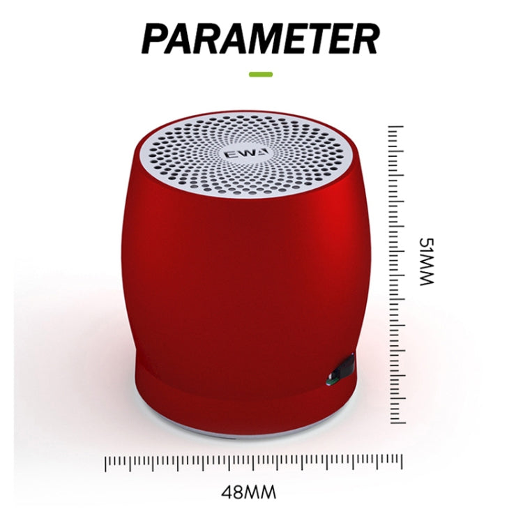EWA A1 Portable TWS Bluetooth Wireless Speaker IPX5 Waterproof Support TF Card(Blue) - HoMEdemic™ 