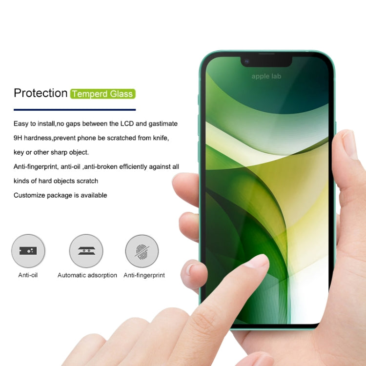 For iPhone 13 / 13 Pro For iPhone 13/ 13 Pro mocolo 0.33mm 9H 2.5D Full Glue Tempered Glass Film - HoMEdemic™ 