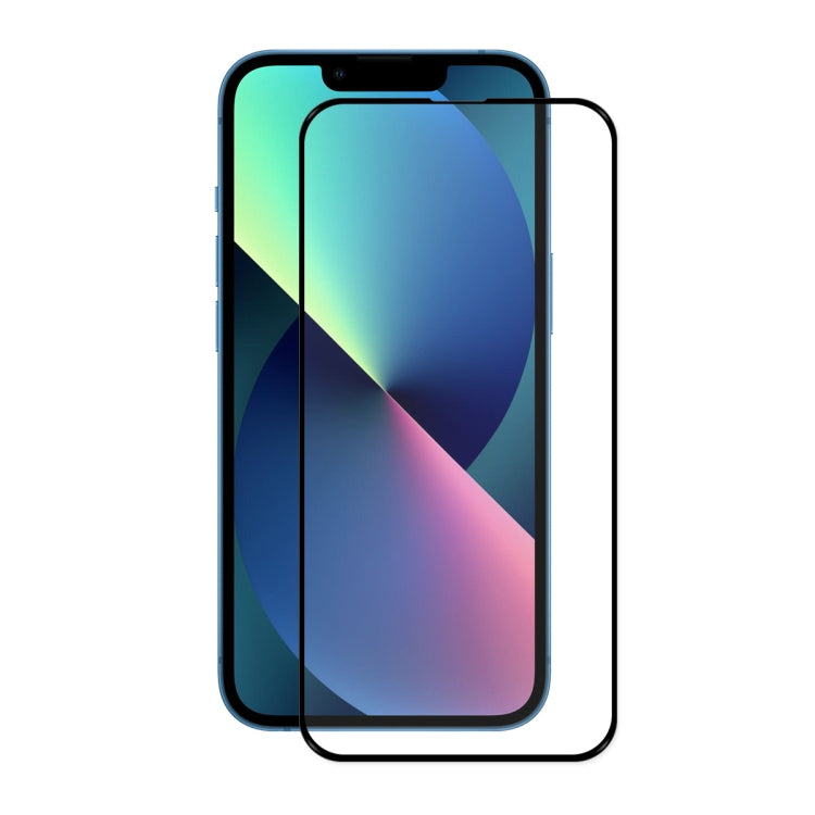 For iPhone 13 mini ENKAY Hat-Prince Full Glue 0.26mm 9H 2.5D Tempered Glass Screen Protector Full Coverage Film - HoMEdemic™ 