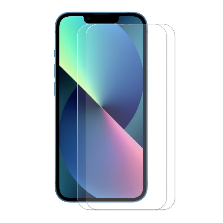For iPhone 13 mini 2pcs ENKAY Hat-Prince 0.26mm 9H 2.5D Curved Edge Tempered Glass Screen Protector - HoMEdemic™ 