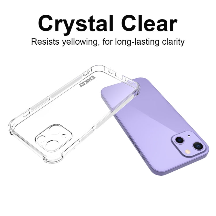 For iPhone 13 mini Hat-Prince ENKAY Clear TPU Shockproof Soft Case Drop Protection Cover - HoMEdemic™ 