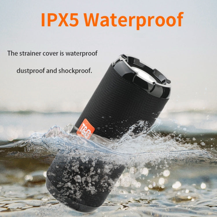 T&G TG621 Portable Waterproof 3D Stereo Wireless Speaker, Support FM Radio / TWS / TF Card(Black) - HoMEdemic™ 