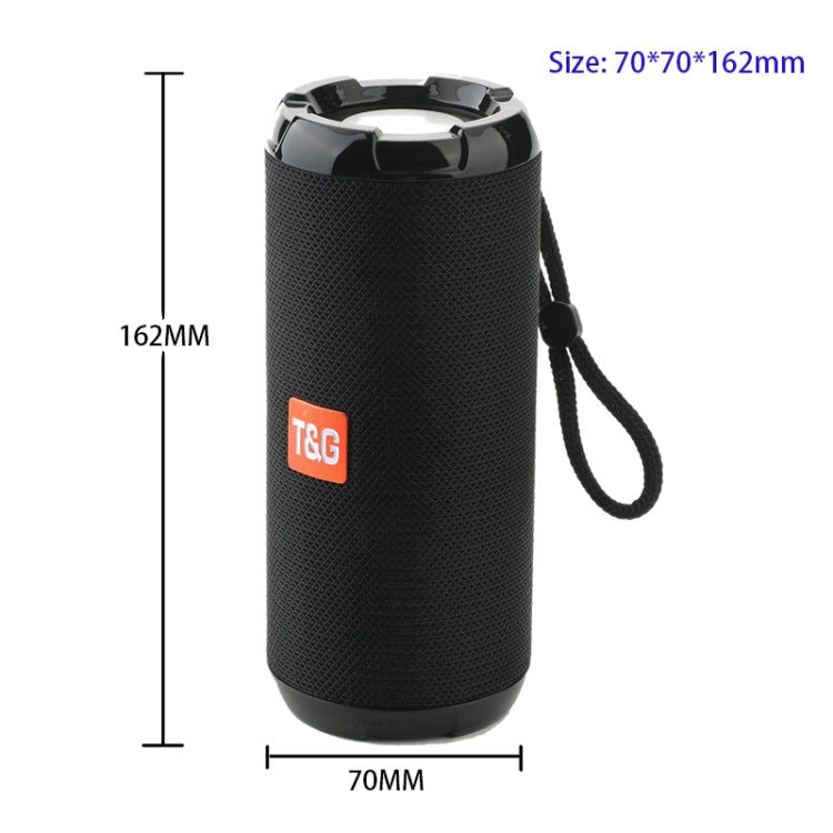 T&G TG621 Portable Waterproof 3D Stereo Wireless Speaker, Support FM Radio / TWS / TF Card(Black) - HoMEdemic™ 