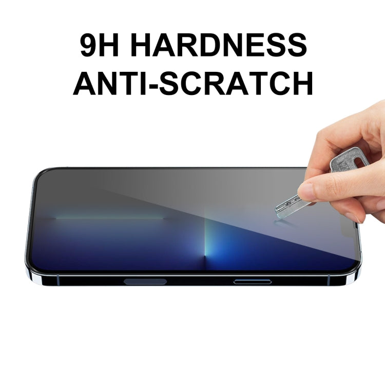 For iPhone 13 / 13 Pro 2pcs ENKAY Hat-Prince Full Coverage 28 Degree Privacy Screen Protector Anti-spy Tempered Glass Film - HoMEdemic™ 