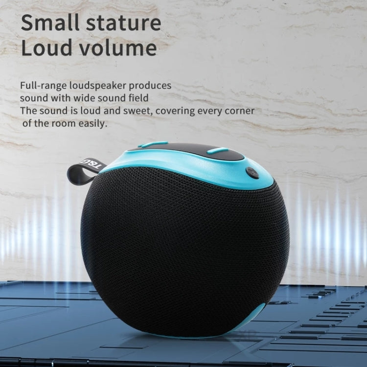 T&G TG623 TWS Portable Wireless Speaker Outdoor Waterproof Subwoofer 3D Stereo Support FM / TF Card(Blue) - HoMEdemic™ 