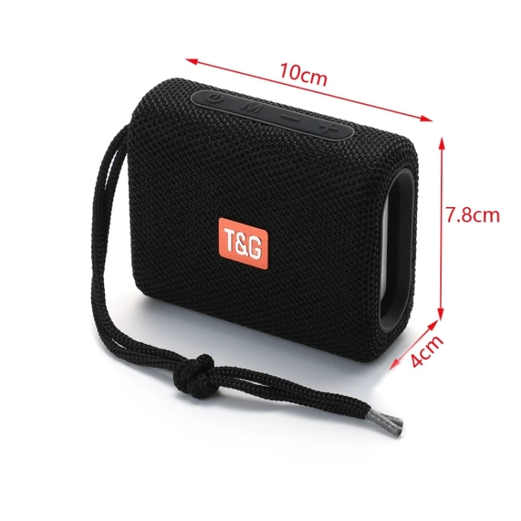 T&G TG313 Portable Outdoor Waterproof Bluetooth Speaker Subwoofer Support TF Card FM Radio AUX(Green) - HoMEdemic™ 