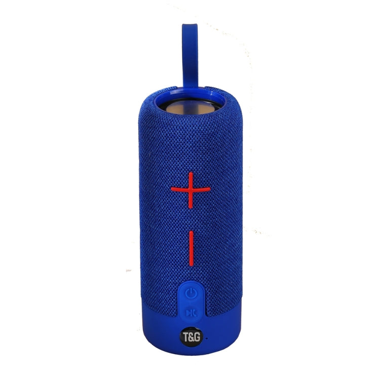 T&G TG619 Portable Bluetooth Wireless Speaker Waterproof Outdoor Bass Subwoofer Support AUX TF USB(Blue) - HoMEdemic™ 