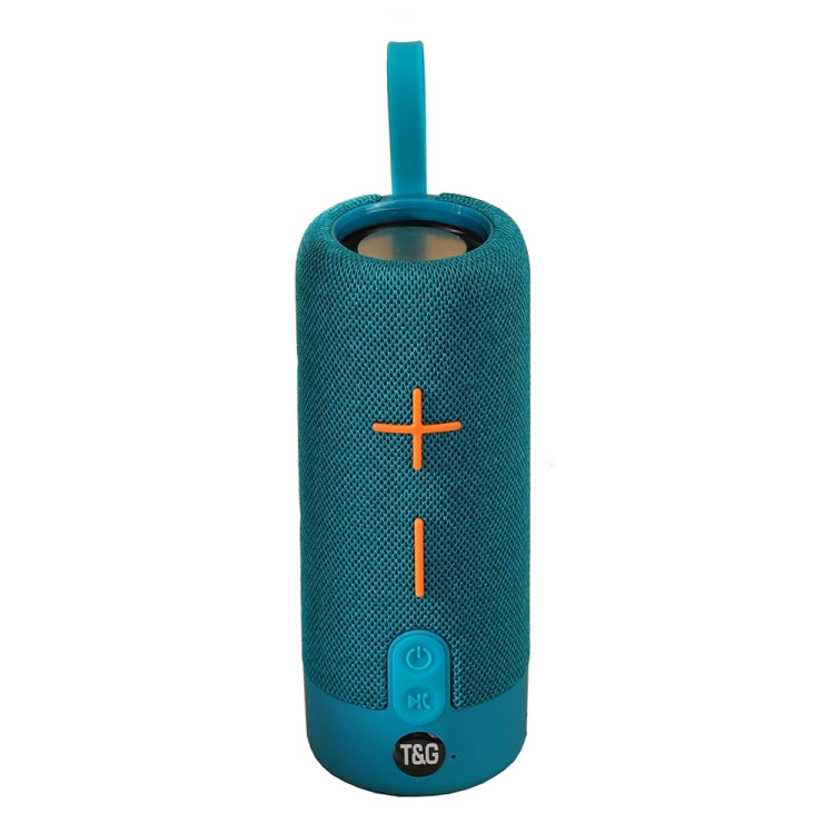 T&G TG619 Portable Bluetooth Wireless Speaker Waterproof Outdoor Bass Subwoofer Support AUX TF USB(Peacock Blue) - HoMEdemic™ 