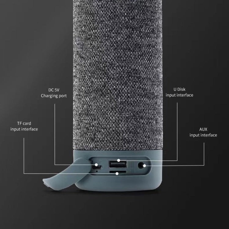 T&G TG619 Portable Bluetooth Wireless Speaker Waterproof Outdoor Bass Subwoofer Support AUX TF USB(Blue) - HoMEdemic™ 
