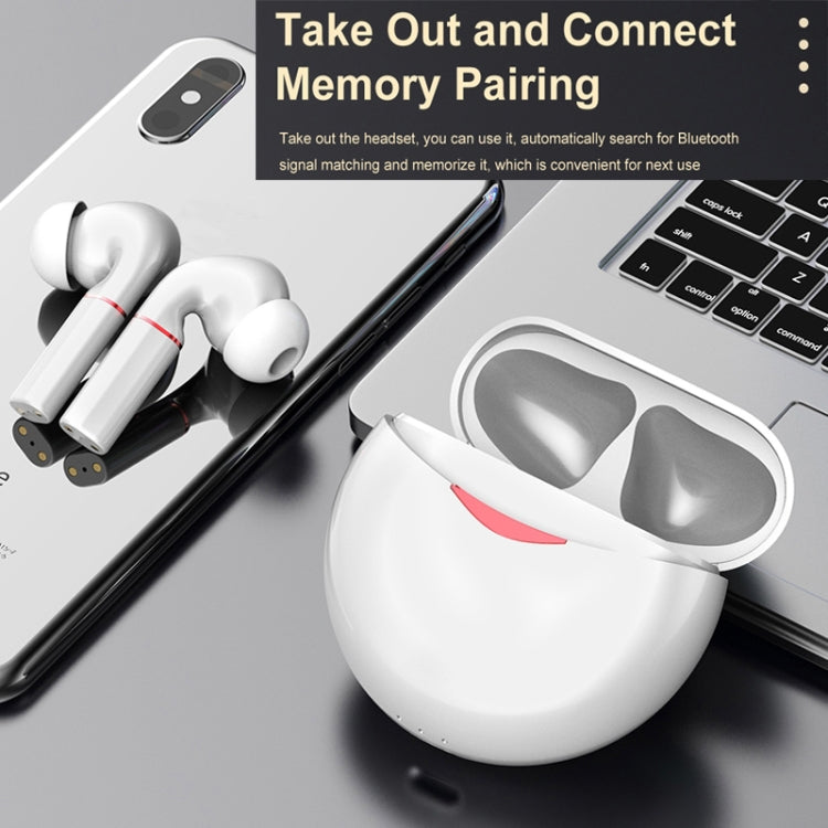 T&G T50 Sport TWS Bluetooth Earphone HIFI Noise Canceling Handfree Earbuds with Microphone(White) - HoMEdemic™ 