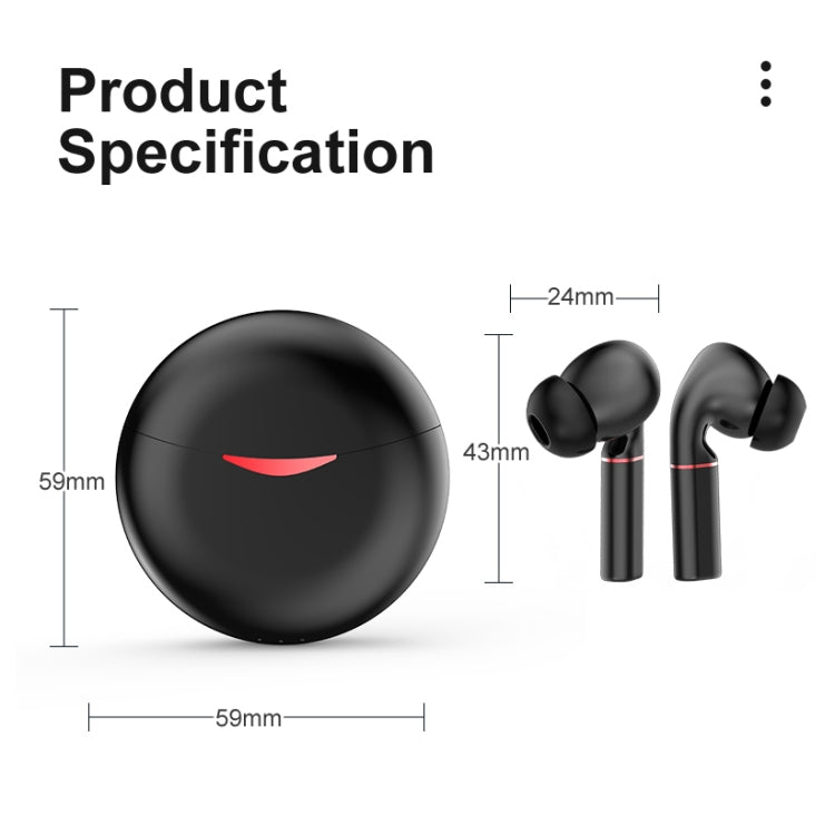 T&G T50 Sport TWS Bluetooth Earphone HIFI Noise Canceling Handfree Earbuds with Microphone(White) - HoMEdemic™ 