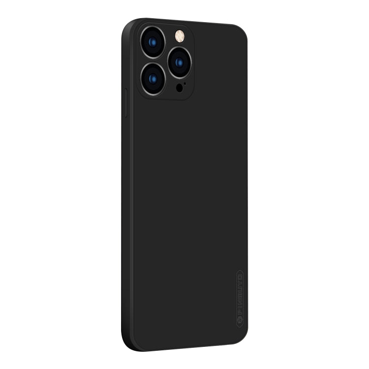 For iPhone 13 Pro Max PINWUYO Touching Series Liquid Silicone TPU Shockproof Case (Black) - HoMEdemic™ 