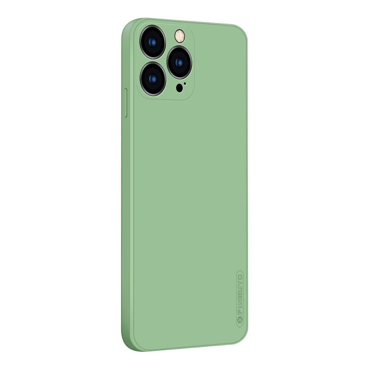 For iPhone 13 Pro Max PINWUYO Touching Series Liquid Silicone TPU Shockproof Case (Green) - HoMEdemic™ 