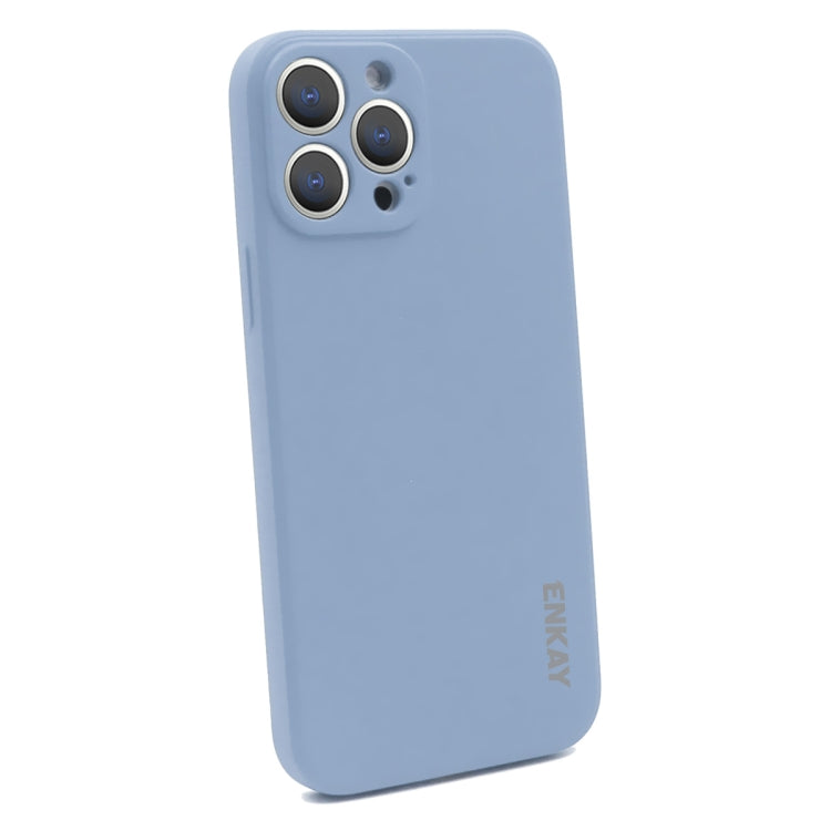 For iPhone 13 Pro Hat-Prince ENKAY Liquid Silicone Shockproof Protective Case Cover - HoMEdemic™ 