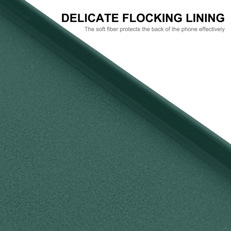 For iPhone 13 Pro Max Hat-Prince ENKAY Liquid Silicone Shockproof Protective Case Drop Protection Cover + 9H Tempered Glass Screen Protector (Beige) - HoMEdemic™ 