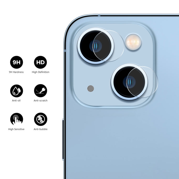 For iPhone 13 5 Set ENKAY Hat-Prince Case Friendly Tempered Glass Camera Lens Film Anti-Scratch Protector - HoMEdemic™ 