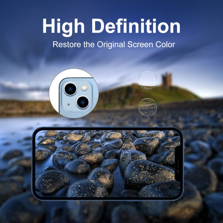 For iPhone 13 5 Set ENKAY Hat-Prince Case Friendly Tempered Glass Camera Lens Film Anti-Scratch Protector - HoMEdemic™ 