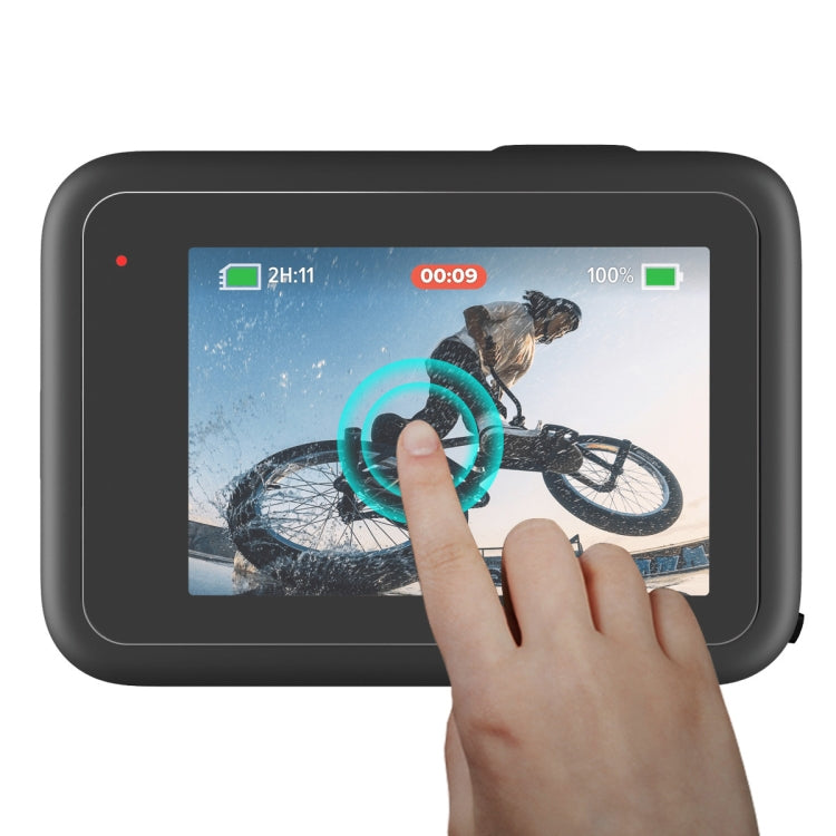 2 PCS ENKAY Hat-Prince 3 in 1 Front + Back 0.2mm Tempered Glass Screen Protector Camera Film For GoPro HERO 10 Black - HoMEdemic™ 