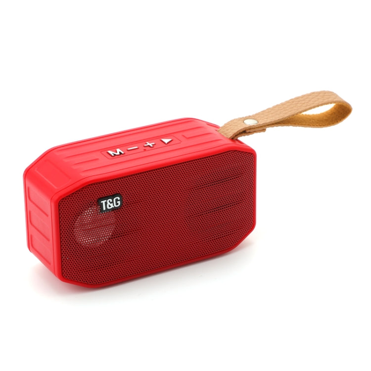 T&G TG296 Portable Wireless Bluetooth 5.0 Speaker Support TF Card / FM / 3.5mm AUX / U-Disk / Hands-free(Red) - HoMEdemic™ 