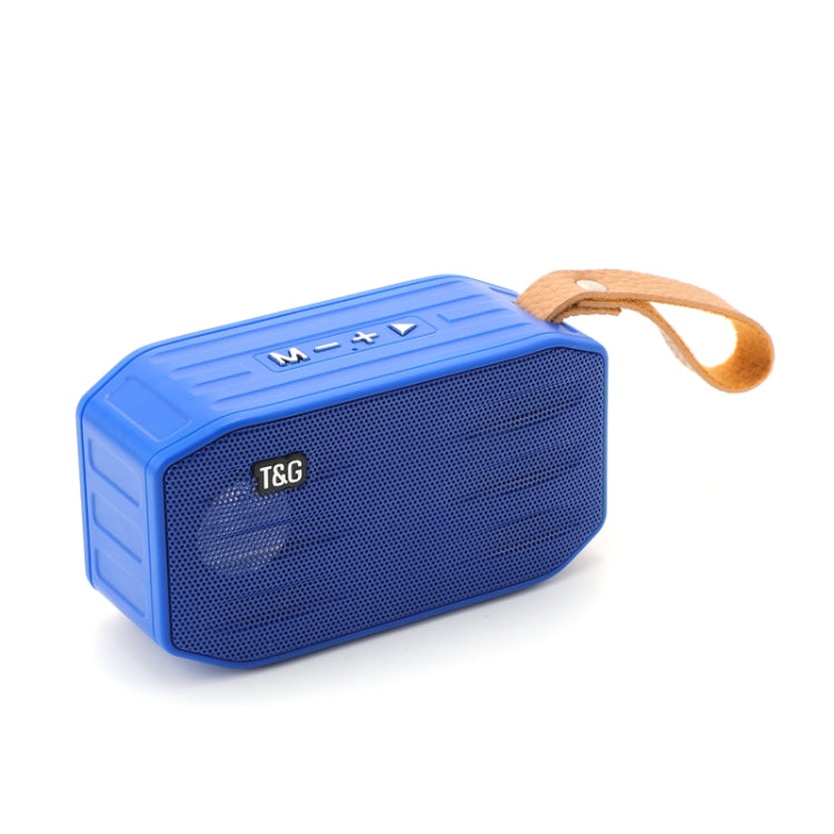 T&G TG296 Portable Wireless Bluetooth 5.0 Speaker Support TF Card / FM / 3.5mm AUX / U-Disk / Hands-free(Blue) - HoMEdemic™ 