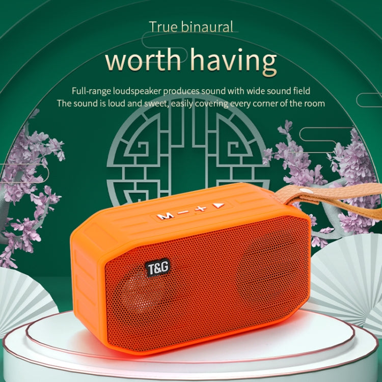 T&G TG296 Portable Wireless Bluetooth 5.0 Speaker Support TF Card / FM / 3.5mm AUX / U-Disk / Hands-free(Gray) - HoMEdemic™ 