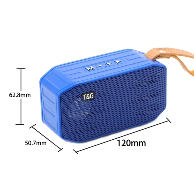 T&G TG296 Portable Wireless Bluetooth 5.0 Speaker Support TF Card / FM / 3.5mm AUX / U-Disk / Hands-free(Red) - HoMEdemic™ 