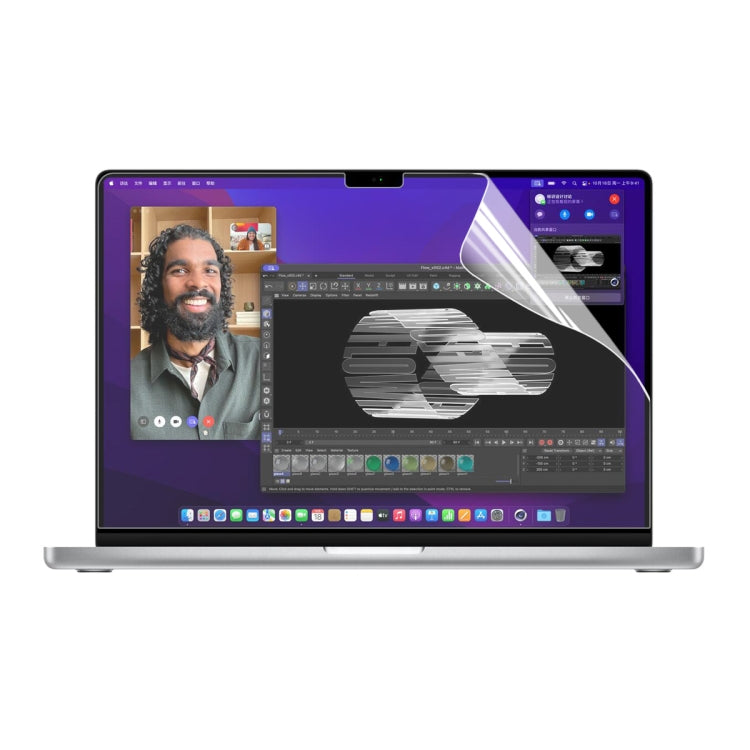 For MacBook Pro 16.2 inch A2485/A2880 2023 ENKAY Clear HD PET Laptop Screen Protector - HoMEdemic™ 