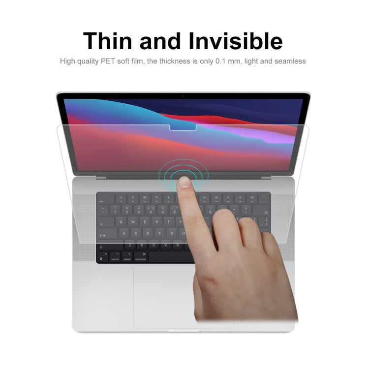 For MacBook Pro 16.2 inch A2485/A2880 2023 ENKAY Clear HD PET Laptop Screen Protector - HoMEdemic™ 