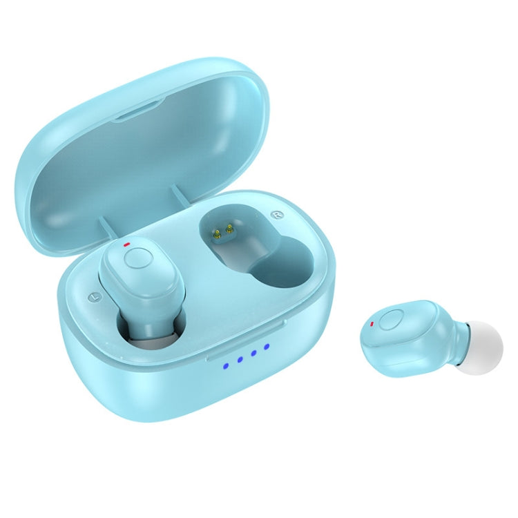 T&G TG911 Bluetooth V5.1 Sport Waterproof Mini Touch-Control Noise Cancelling Earphones(Blue) - HoMEdemic™ 