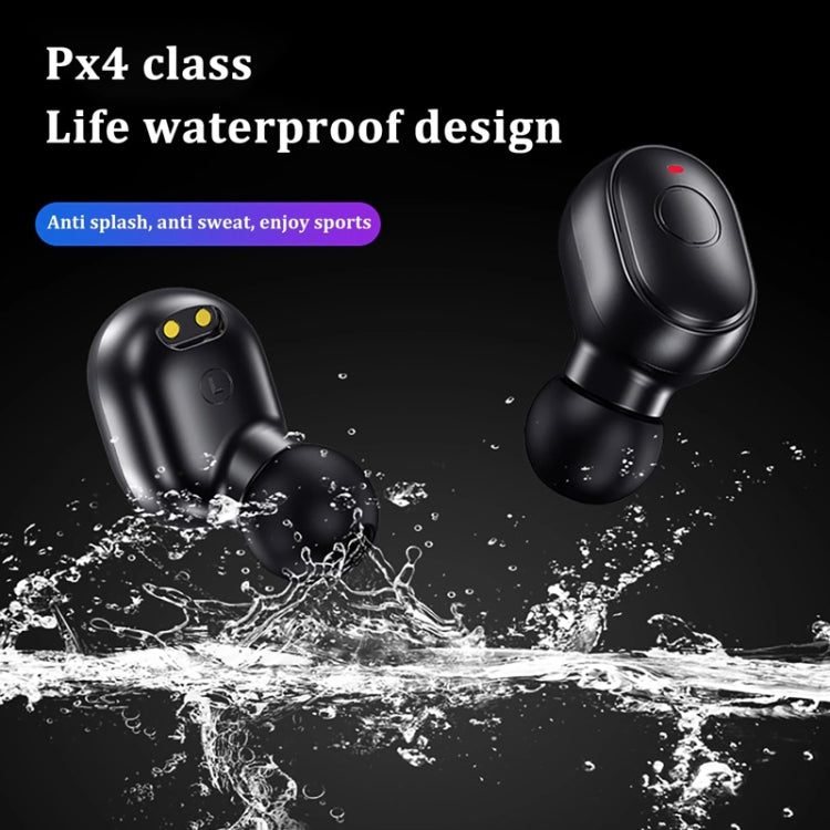 T&G TG911 Bluetooth V5.1 Sport Waterproof Mini Touch-Control Noise Cancelling Earphones(White) - HoMEdemic™ 