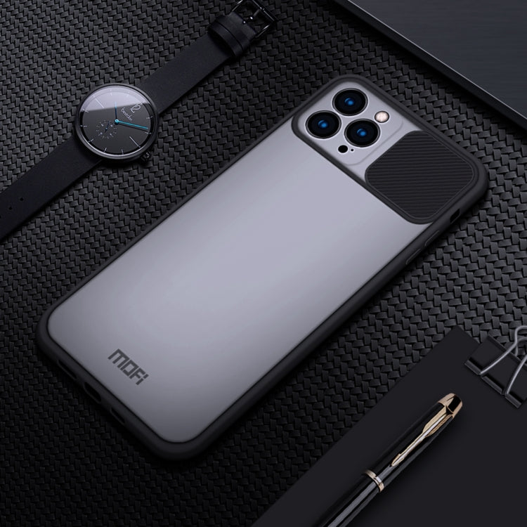 For iPhone 13 Pro Max MOFI Translucent Frosted PC + TPU Phone Case(Black) - HoMEdemic™ 