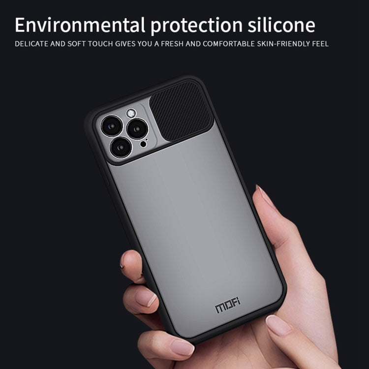 For iPhone 13 Pro Max MOFI Translucent Frosted PC + TPU Phone Case(Black) - HoMEdemic™ 