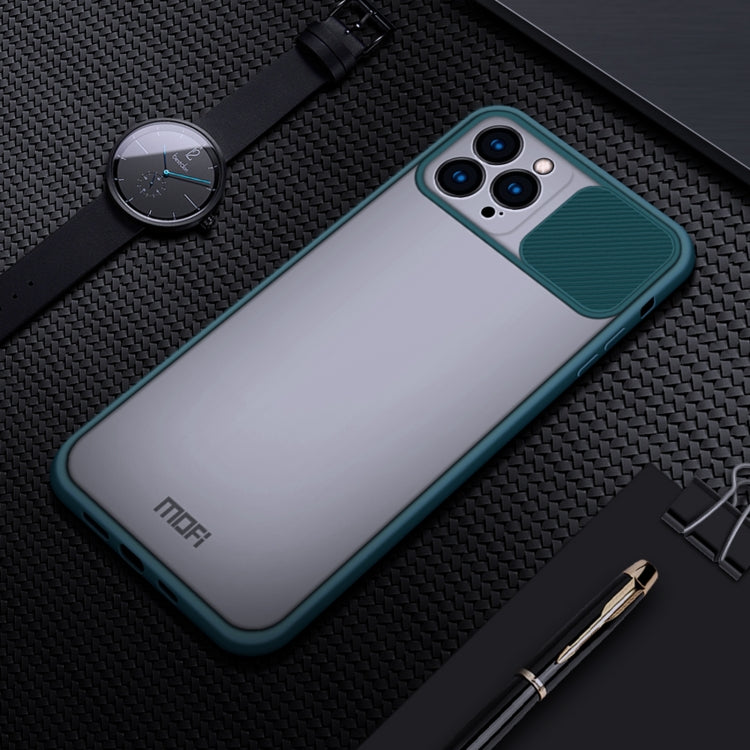 For iPhone 13 Pro Max MOFI Translucent Frosted PC + TPU Phone Case(Green) - HoMEdemic™ 