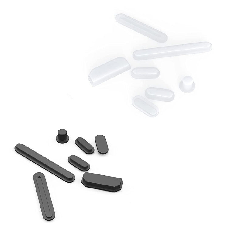 ENKAY Hat-Prince Silicone Anti-dust Plugs for MacBook Air 13.6 2022/2024 A2681 (M2) / A3113 (M3) (Black) - HoMEdemic™ 