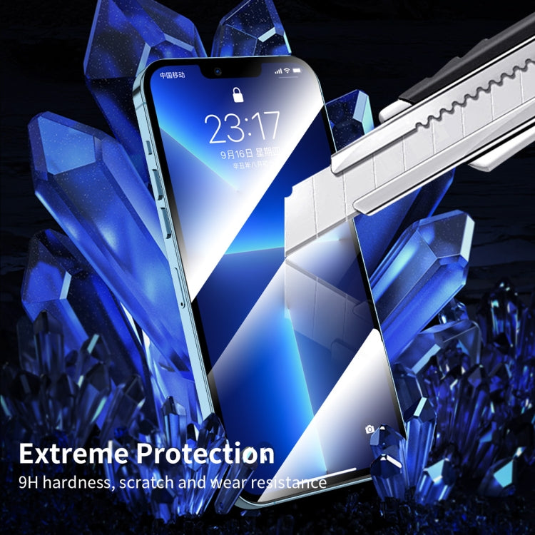 For iPhone 13 mini ENKAY Quick Stick Anti-peeping Tempered Glass Film - HoMEdemic™ 