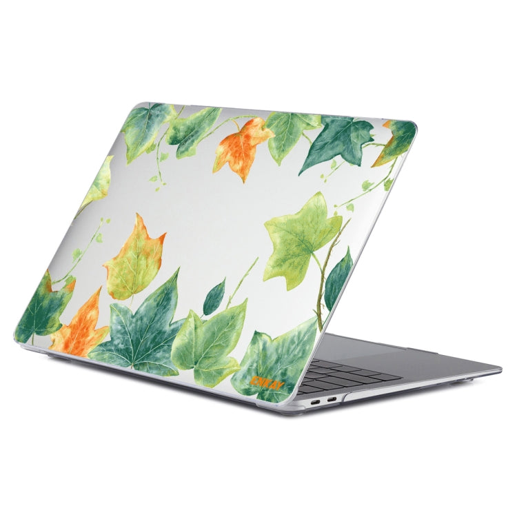 ENKAY Hat-Prince Forest Series Pattern Laotop Protective Crystal Case for MacBook Air 13.3 inch A1932 2018(Ivy Leaf Pattern) - HoMEdemic™ 