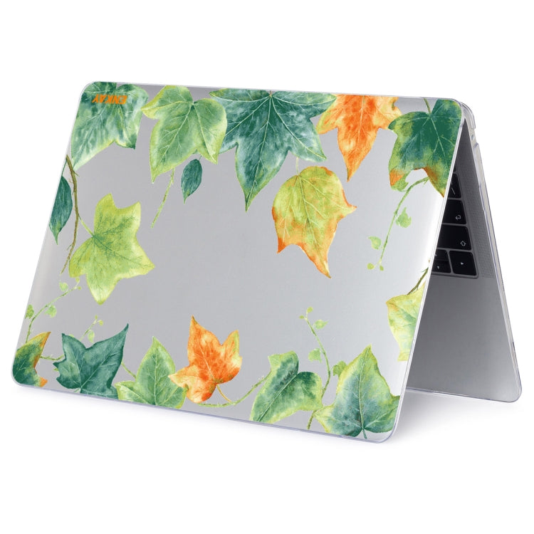 ENKAY Hat-Prince Forest Series Pattern Laotop Protective Crystal Case for MacBook Air 13.3 inch A1932 2018(Ivy Leaf Pattern) - HoMEdemic™ 