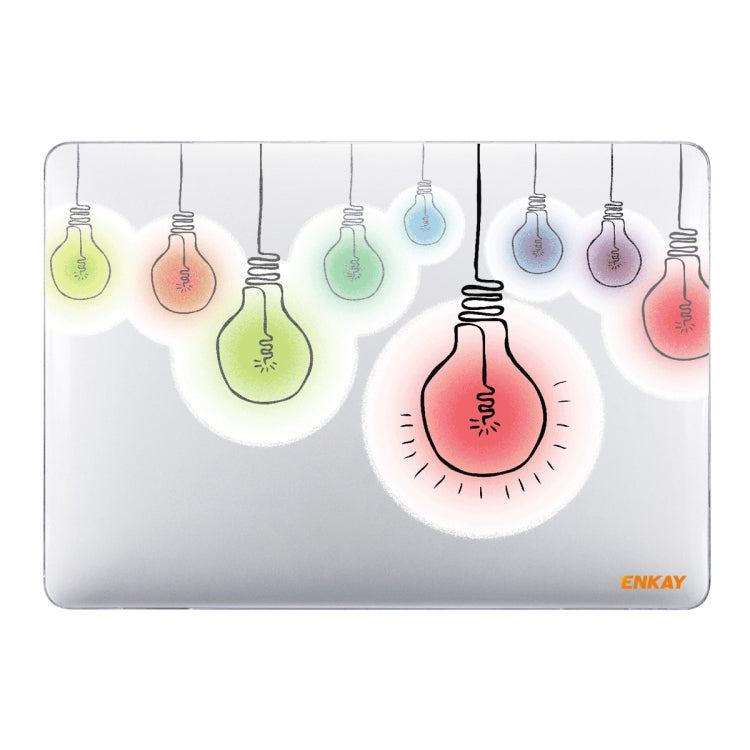 ENKAY Hat-Prince Forest Series Pattern Laotop Protective Crystal Case for MacBook Air 13.3 inch A1932 2018(Bulb Pattern) - HoMEdemic™ 