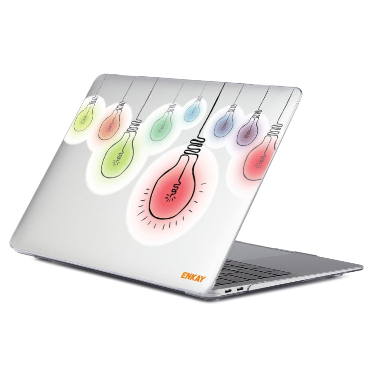 ENKAY Hat-Prince Forest Series Pattern Laotop Protective Crystal Case for MacBook Air 13.3 inch A1932 2018(Bulb Pattern) - HoMEdemic™ 