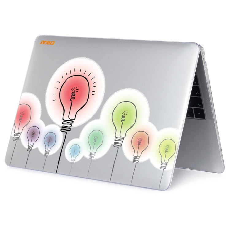 ENKAY Hat-Prince Forest Series Pattern Laotop Protective Crystal Case for MacBook Air 13.3 inch A1932 2018(Bulb Pattern) - HoMEdemic™ 