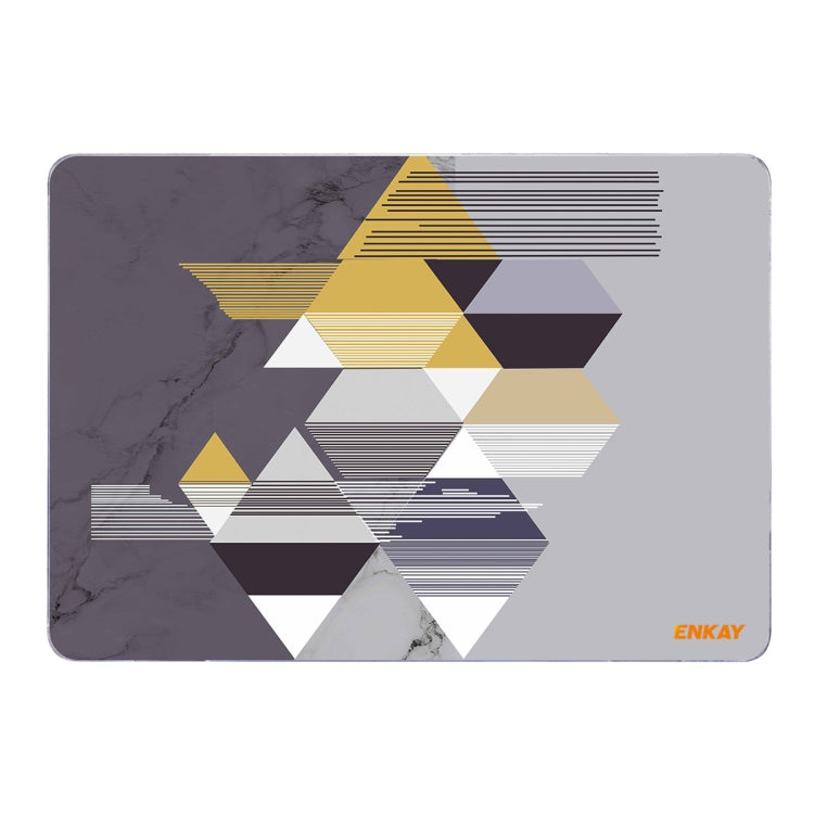 For MacBook Air 13.3 inch A2179 / A2337 ENKAY Hat-Prince Geometry Pattern Laotop Protective Crystal Case(Geometry No.1) - HoMEdemic™ 