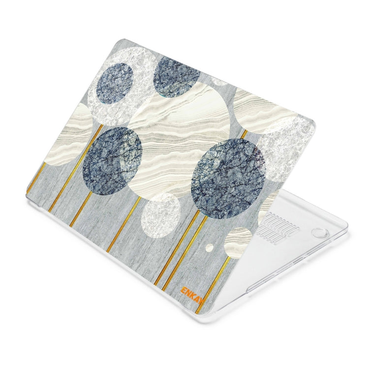 ENKAY Hat-Prince Geometry Pattern Laotop Protective Crystal Case for MacBook Air 13.3 inch A1932 2018(Geometry No.2) - HoMEdemic™ 