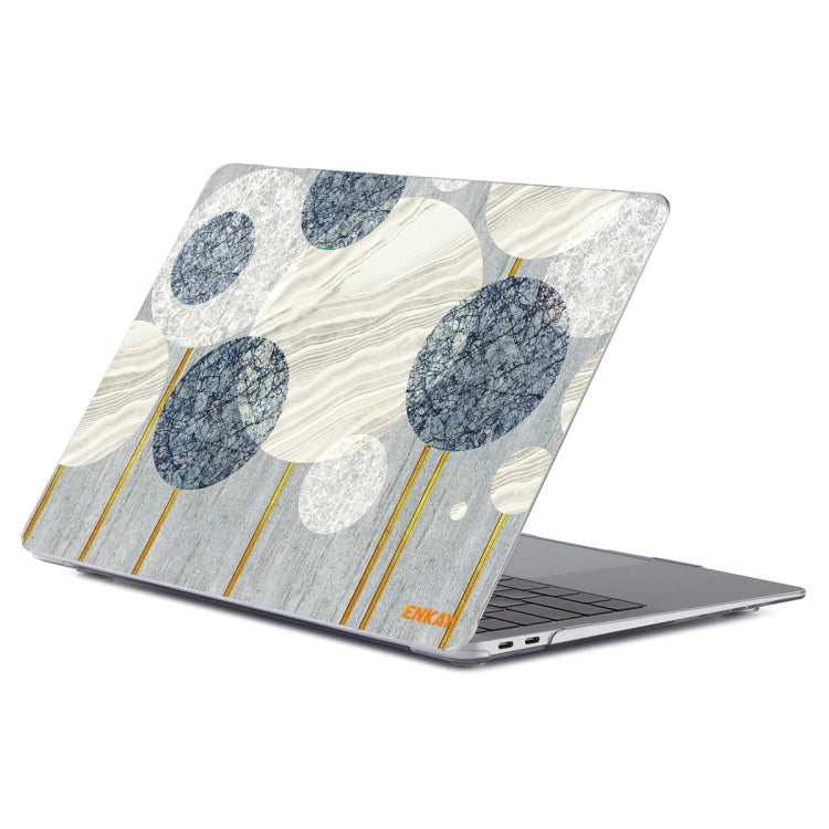 ENKAY Hat-Prince Geometry Pattern Laotop Protective Crystal Case for MacBook Air 13.3 inch A1932 2018(Geometry No.2) - HoMEdemic™ 