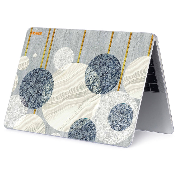 ENKAY Hat-Prince Geometry Pattern Laotop Protective Crystal Case for MacBook Air 13.3 inch A1932 2018(Geometry No.2) - HoMEdemic™ 
