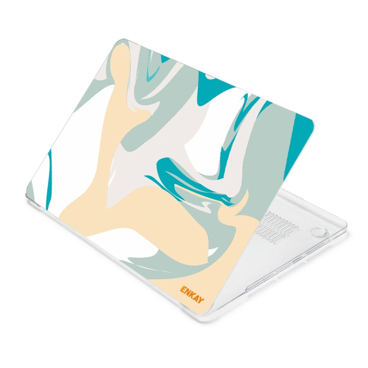 ENKAY Hat-Prince Geometry Pattern Laotop Protective Crystal Case for MacBook Air 13.3 inch A1932 2018(Geometry No.6) - HoMEdemic™ 