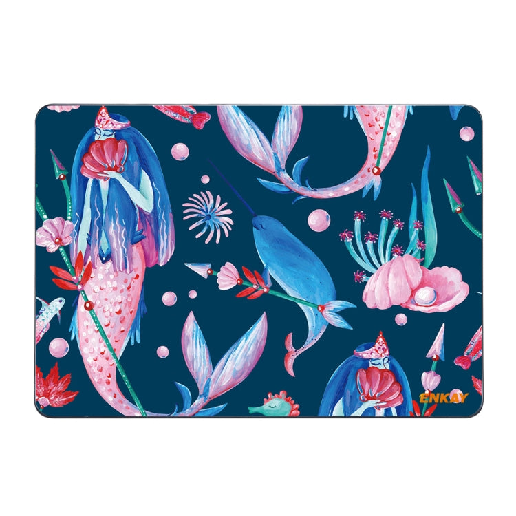 For MacBook Air 13.3 inch A1932 2018 ENKAY Hat-Prince Natural Series Laotop Protective Crystal Case(Mermaid) - HoMEdemic™ 