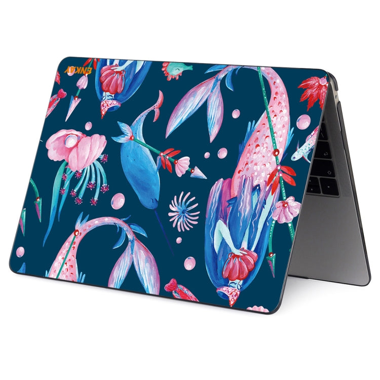 For MacBook Air 13.3 inch A1932 2018 ENKAY Hat-Prince Natural Series Laotop Protective Crystal Case(Mermaid) - HoMEdemic™ 