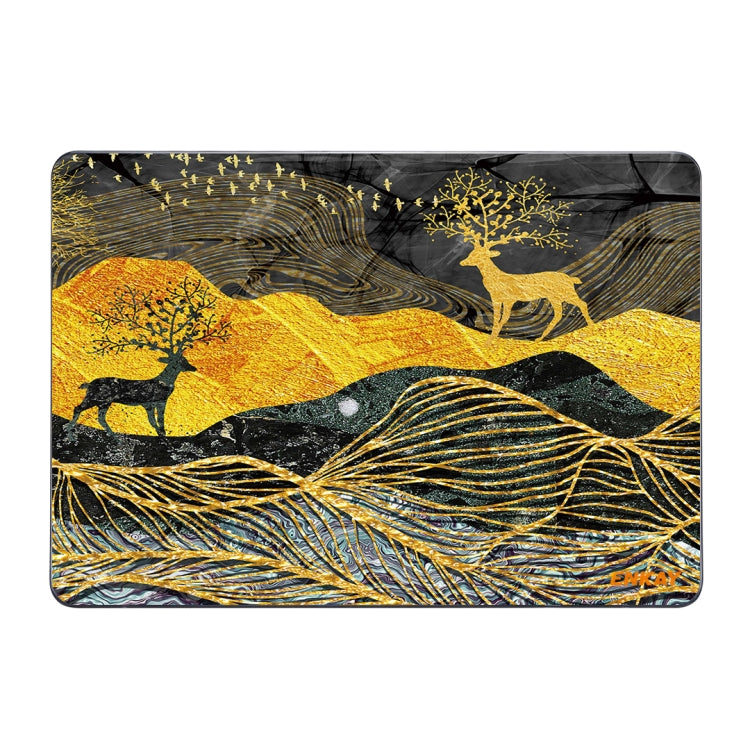 For MacBook Air 13.3 inch A1932 2018 ENKAY Hat-Prince Natural Series Laotop Protective Crystal Case(Elk) - HoMEdemic™ 